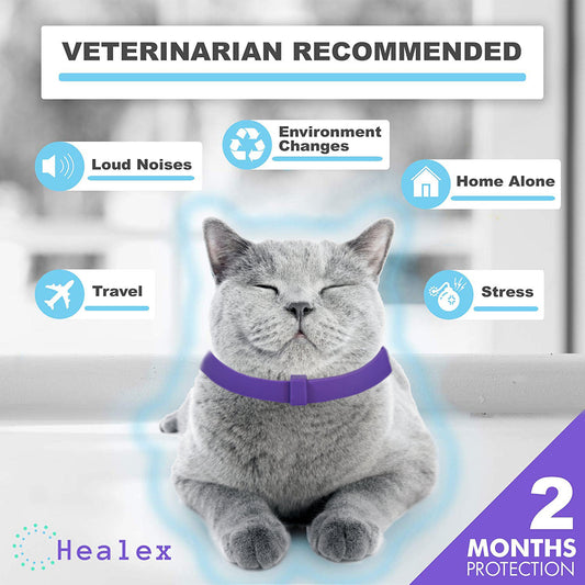 Pet Calm Collar Kattencomforthalsband Verlicht angst