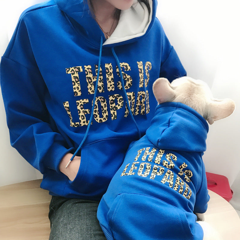 Superzachte trui voor ouder-kind-kleding van huisdiereneigenaren