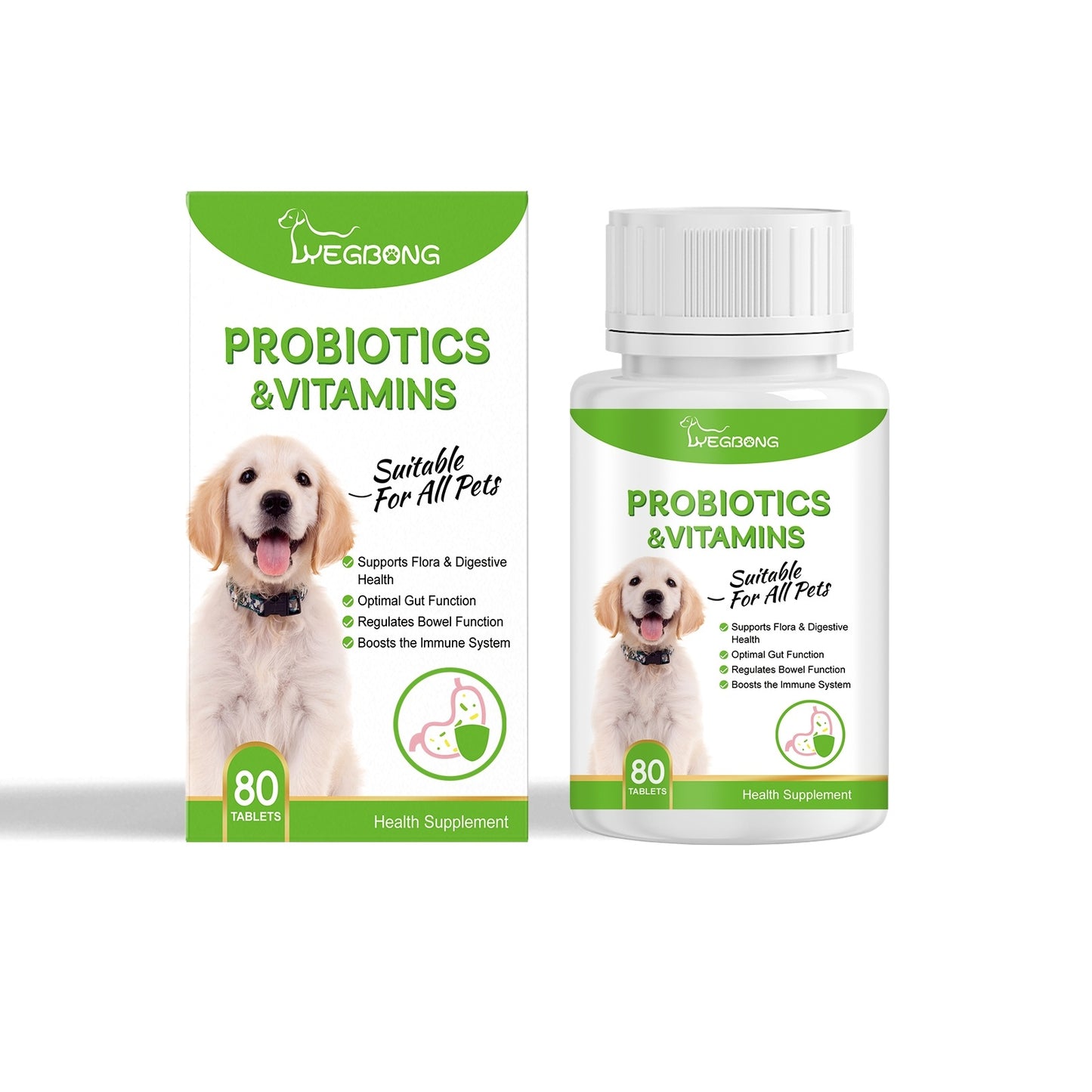Probiotische tabletten voor huisdieren