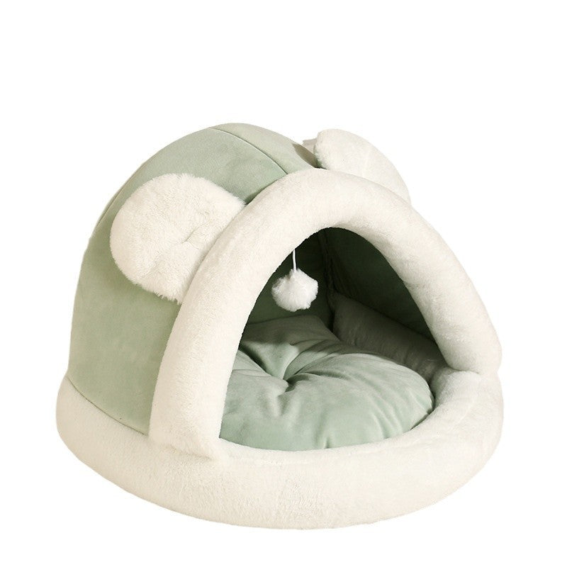 Huisdier Tent Grot Bed Voor Katten Kleine Honden Zelfverwarmende Katten Tent Bed Kattenhut Comfortabel Huisdier Slaapbed